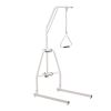 Trapeze Bar for Bed Mobility, Bed Trapeze with Clamps and Floor Stand, 250LBS Weight Capacity Bed Pull Up Assist for Elderly, Patients & Disabled