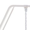 Trapeze Bar for Bed Mobility, Bed Trapeze with Clamps and Floor Stand, 250LBS Weight Capacity Bed Pull Up Assist for Elderly, Patients & Disabled