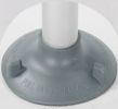 Medical Bathroom Safety Shower Tub Aluminium Alloy Bath Chair Transfer Bench with Back & Handle Gray